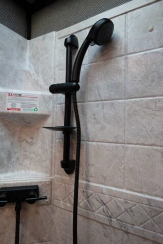 Shower in BI8X18FK Bighorn Edition Horse Trailer | Lakota Trailers