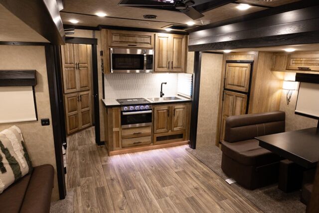 Living Quarters in BIL8X17CE Bighorn Edition Livestock Trailer | Lakota Trailers