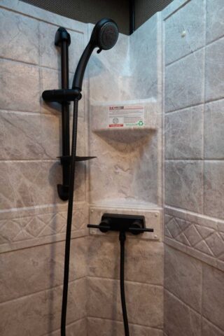 Shower in BIL8X17CE Bighorn Edition Livestock Trailer | Lakota Trailers