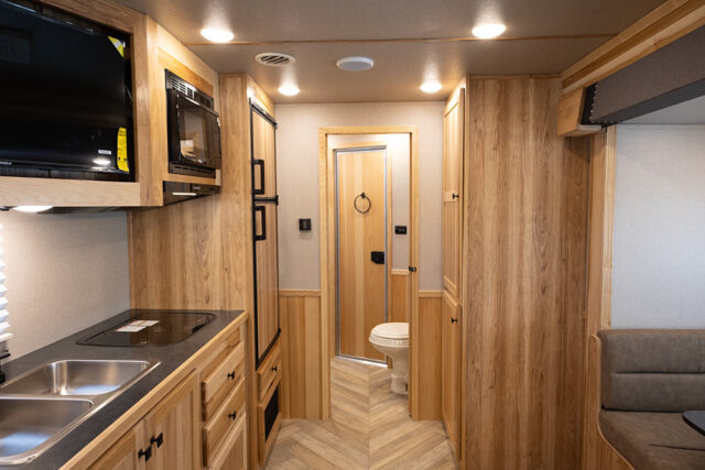 Living Quarters in CO8X14SR Colt Edition Horse Trailer | Lakota Trailers
