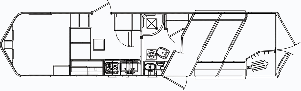 LY8X11DR Floor Plan